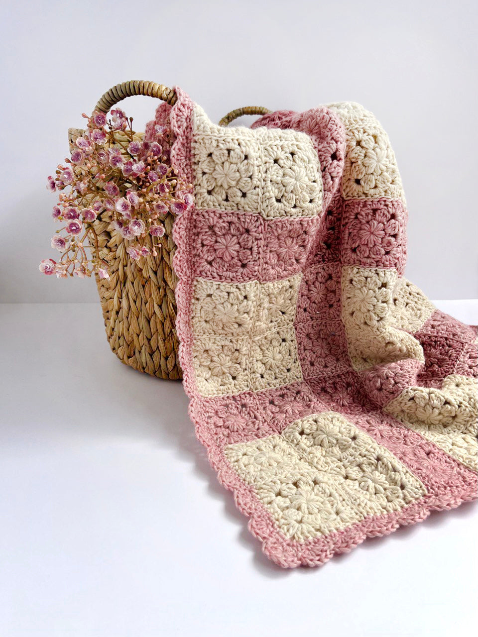 Heirloom Bloom Baby Blanket